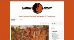 Desktop Screenshot of climbingfree.net